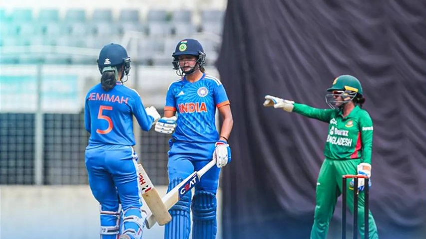 india women vs bangladesh women timeline
